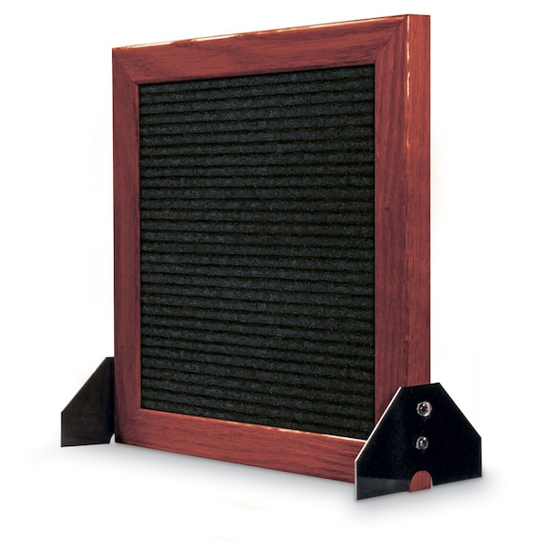 Indoor Enclosed Combo Board, 48"x36", Bronze Frame/Grey & Black